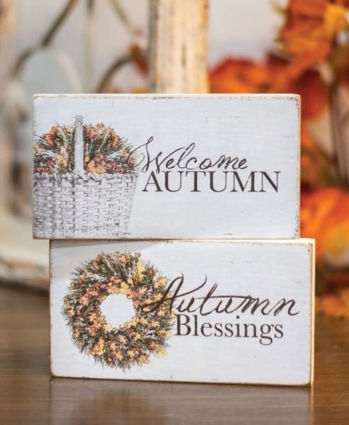 Welcome Autumn Block