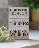 Goodness of God Block Wooden Sign