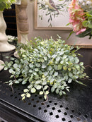 12” Button Fern Half Globe