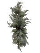 46” Snowfall Mix Swag Centerpiece