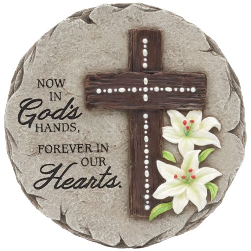 "God’s Hands" Beadworks™ Garden Stone