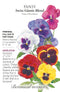 Pansy - 'Swiss Giants Blend' Seeds