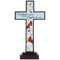 "Cardinals Appear" LED Pedestal Cross
