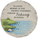 "Forever Fishing" Beadworks™ Garden Stone
