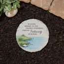 "Forever Fishing" Beadworks™ Garden Stone