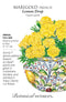 Marigold - French 'Lemon Drop' Seeds