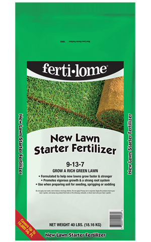 Ferti•lome New Lawn Starter Fertilizer 9-13-7