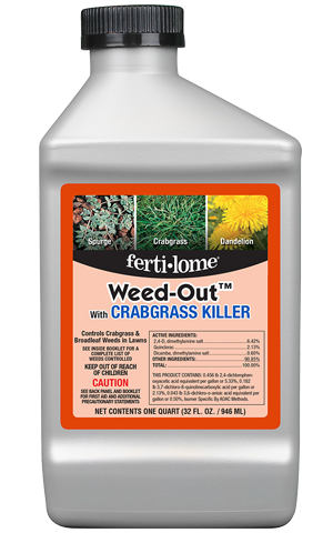 Ferti•lome Weed-Out With Crabgrass Killer