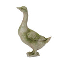 7.5-12.25" Aged Moss Duck Figurine