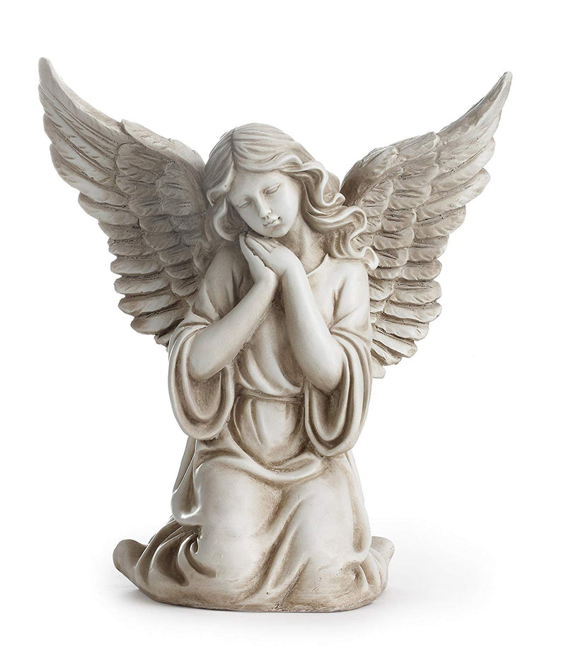 White Kneeling Angel