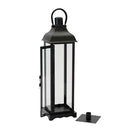 19.5" Country Taper Black Metal Lantern
