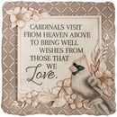 "Cardinals" Sympathy Garden Stone