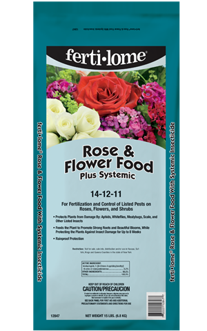 Ferti•lome Rose and Flower Food Plus Systemic 14-12-11