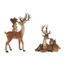 8.5-12" Deer with Forest Friends Figurines