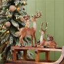 8.5-12" Deer with Forest Friends Figurines