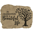 "Beautiful Life" Garden Stone