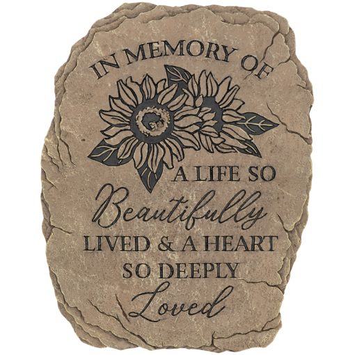 "In Memory" Garden Stone