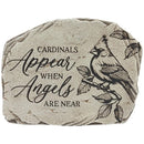 "Cardinals Appear" Garden Stone