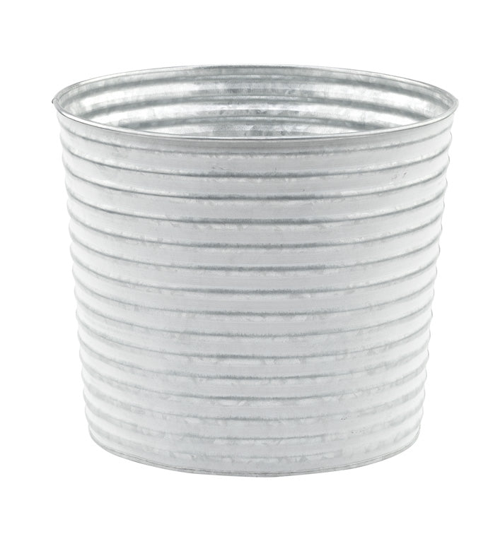 10" White Washed Pot Cover