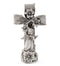 Cross with Cherub Figurine