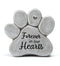 'Forever in Our Hearts' Paw Print Figurine