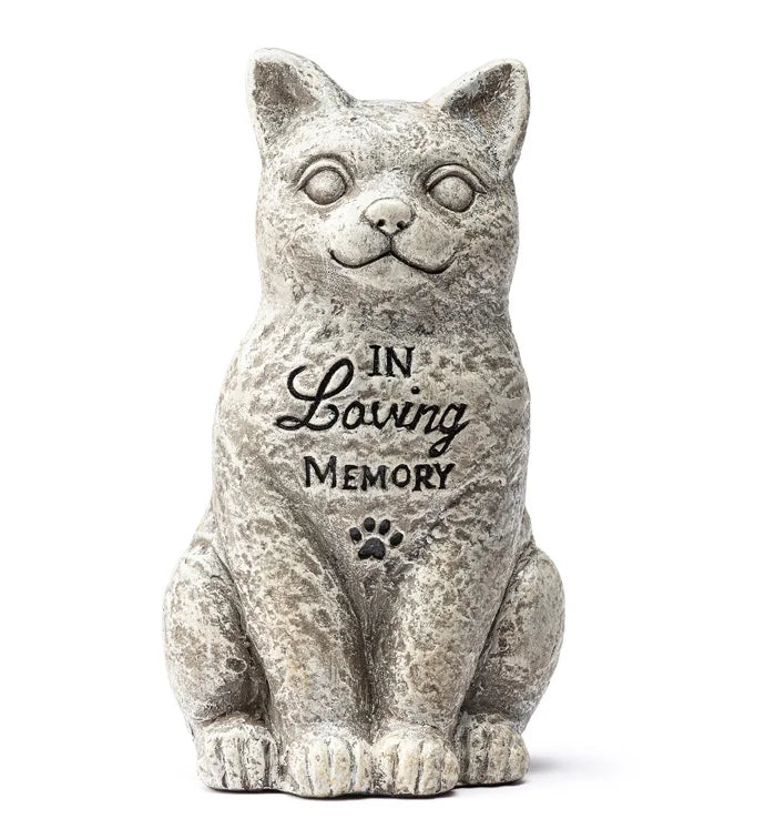'In Loving Memory' Cat Figurine