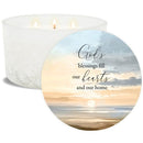 "Blessings" 3-Wick Fragrance Candle