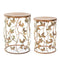 Gold Butterfly Filigree Plant Stand