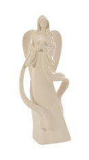 Flowing Robes Modern Porcelain Angel