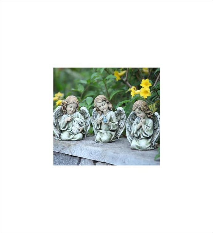 Small Angels Girls Figurines