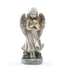 LED Angel Holding Flowers Figurine