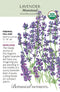 Lavender - 'Munstead' Organic Seeds