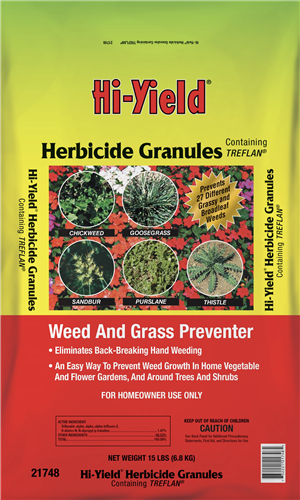 HI-YIELD Herbicide Granules Weed and Grass Preventer