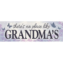 "No Place Like Grandma's" Message Bar