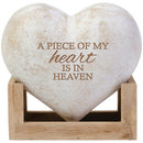 "Heart In Heaven" 3D Heart Figurine