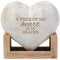 "Heart In Heaven" 3D Heart Figurine