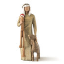 "Zampognaro" "Shepherd With Bagpipe" Willow Tree®