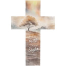 "Walk By Faith" Wall Cross Decor