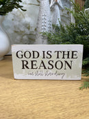 Goodness of God Block Wooden Sign