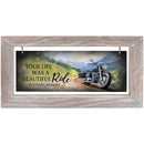 "Beautiful Ride" Framed Message Bar