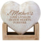 "A Mother's Love" 3D Heart Figurine