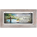 "Fisherman" Framed Message Bar
