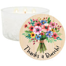 "Thanks a Bunch" 3-Wick Fragrance Candle
