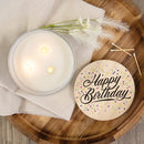 "Happy Birthday" 3-Wick Fragrance Candle
