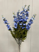 26” Blue Larkspur Bush