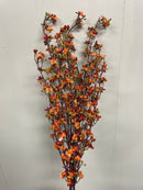 33" Fall Wax Flower Bundle