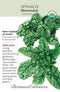 Spinach - 'Bloomsdale' Organic Seeds