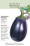 Eggplant 'Black Beauty' Organic Seeds
