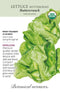 Lettuce 'Buttercrunch' Butterhead Organic Seeds