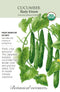 Cucumber - 'Tasty Green' Seeds Organic